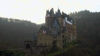 Link to Video | Rhineland-Palatinate, tourist destination, architecture, Eifel, Eltz Castle, castle, Münstermaifeld, Münstermaifeld, tourist attraction, fortification, Mittelgebirge, human-made geographic feature, architectural structure, Mayen-Koblenz, point of interest