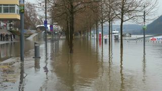 Link to Video | national waterways in Germany, February, Rhineland-Palatinate, waterway, natural phenomenon, Moselle, Germany, water, high tide, Koblenz, river, 2021, natural watercourse, main stream, Rhine, natural disaster, flood