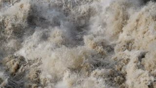 Link to Video | Rhineland-Palatinate, body of water, Saar, Germany, fluid flow, water, waterfall, barrage, river, Europe, Serrig, nature, flood, Trier-Saarburg
