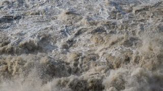 Link to Video | Rhineland-Palatinate, body of water, Saar, Germany, fluid flow, water, waterfall, barrage, river, Europe, Serrig, nature, flood, Trier-Saarburg