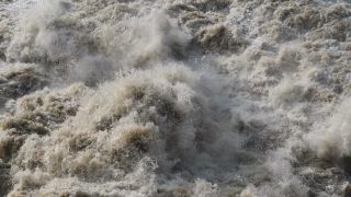 Link to Video | Rhineland-Palatinate, body of water, Saar, Germany, fluid flow, water, waterfall, barrage, river, Europe, Serrig, nature, flood, Trier-Saarburg
