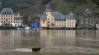 Link to Video | Rhineland-Palatinate, natural phenomenon, Moselle, Germany, flooded village, water, high tide, Mittelmosel, river, Naturkraft, natural disaster, flood
