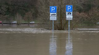 Link to Video | Rhineland-Palatinate, natural phenomenon, Moselle, Germany, flooded village, water, high tide, Mittelmosel, river, Naturkraft, natural disaster, flood
