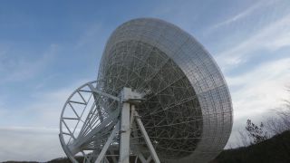 Link to Video | planetary science, North Rhine-Westphalia, astronomical observatory, space telescope, Eifel, space exploration, Germany, research station, Bad Münstereifel, space radio station, Central Europe, telescope, space sciences, Effelsberg 100-m Radio Telescope, Effelsberg