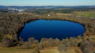 Link to Video | Rhineland-Palatinate, Eifel, Germany, maar, Vulkan Eifel, Mittelgebirge
