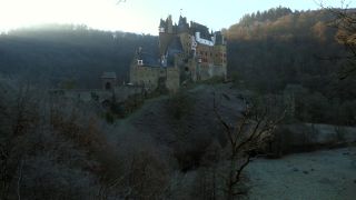 Link to Video | Rhineland-Palatinate, tourist destination, Eifel, Eltz Castle, castle, forest, nature, architectural structure