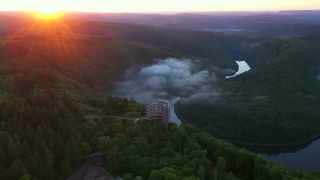 Link zum Video | Vogelperspektive, Deutschland, Saarland, Luftaufnahme, Mettlach
