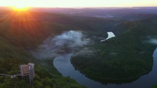 Link zum Video | Vogelperspektive, Deutschland, Saarland, Luftaufnahme, Mettlach