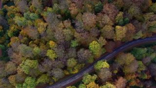 Link to Video | Germany, road, aerial shot, transport, thoroughfare