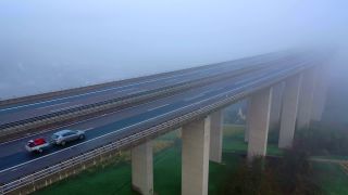 Link to Video | Germany, road, aerial shot, transport, thoroughfare