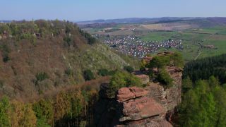 Link to Video | bird's-eye view, Rhineland-Palatinate, Saar, Germany, aerial shot, Trier-Saarburg