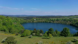 Link to Video | bird's-eye view, Rhineland-Palatinate, Eifel, Germany, Central Europe, aerial shot