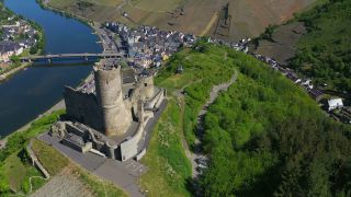 Link to Video | Rhineland-Palatinate, Moselle, Germany, river, Europe, aerial shot, Mosel-Saar-Ruwer