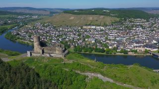 Link to Video | Rhineland-Palatinate, Moselle, Germany, river, Europe, aerial shot, Mosel-Saar-Ruwer