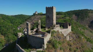Link to Video | Rhineland-Palatinate, Moselle, Germany, river, Europe, aerial shot, Mosel-Saar-Ruwer