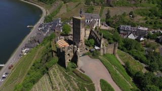 Link to Video | Rhineland-Palatinate, Moselle, Germany, river, Europe, aerial shot, Mosel-Saar-Ruwer
