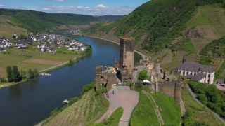Link to Video | Rhineland-Palatinate, Moselle, Germany, river, Europe, aerial shot, Mosel-Saar-Ruwer