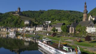 Link to Video | Rhineland-Palatinate, Moselle, Germany, river, Europe, aerial shot, Mosel-Saar-Ruwer