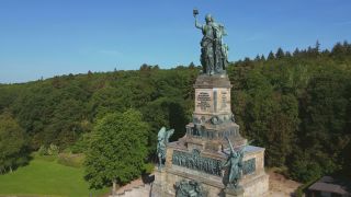 Link to Video | tourist destination, Germany, Europe, aerial shot, tourist attraction, tourism destination, Rhine, architectural structure, point of interest