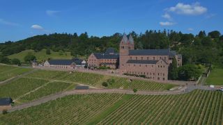 Link zum Video | Tourismusziel, Deutschland, Europa, Luftaufnahme, Sehenswürdigkeit, Tourismusregion, Rhein, Bauwerk, Point of Interest