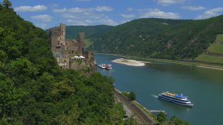 Link zum Video | Tourismusziel, Deutschland, Europa, Luftaufnahme, Sehenswürdigkeit, Tourismusregion, Rhein, Bauwerk, Point of Interest