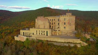 Link to Video | bird's-eye view, Rhineland-Palatinate, Germany, south west Germany, Palatinate, Europe, aerial shot, Mittelgebirge, Palatinate Forest