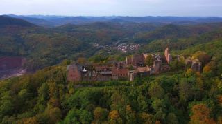 Link to Video | landscape, Rhineland-Palatinate, Germany, Palatinate, Europe, aerial shot, nature