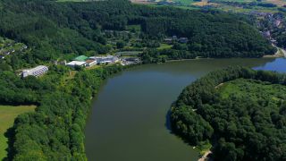 Link to Video | landscape, Rhineland-Palatinate, Eifel, Germany, aerial shot