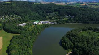 Link to Video | landscape, Rhineland-Palatinate, Eifel, Germany, aerial shot