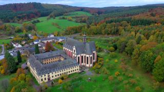 Link to Video | bird's-eye view, Rhineland-Palatinate, Eifel, Germany, aerial shot