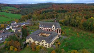 Link to Video | bird's-eye view, Rhineland-Palatinate, Eifel, Germany, aerial shot