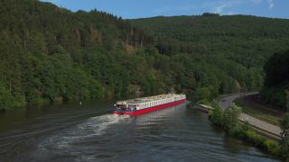 Link zum Video | Landschaft, Ferien, Rheinland-Pfalz, Wasserstraße, Saar, Urlaub, Kreuzfahrt, Freizeit, Deutschland, Flusskreuzfahrtschiff, Verkehrsträger, Urlaubsregion, Kreuzfahrtschiff, Fluss, Reise, Urlaub, Transport, Natur