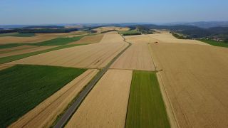 Link to Video | landscape, agriculture, bird's-eye view, Rhineland-Palatinate, Germany, field, aerial shot, Fisch, nature, Saargau
