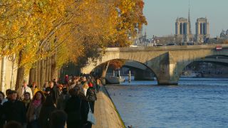 Link to Video | tourist destination, autumn, France, big city, million city, metropolis, Europe, city, tourist attraction, Paris