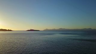 Link zum Video | Vogelperspektive, Tourismusziel, Meer, Alcudia Port, Spanien, Luftaufnahme, Mittelmeer, Balearische Inseln, Mittelmeerraum, Mallorca, Mittelmeer