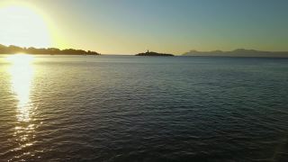 Link zum Video | Vogelperspektive, Tourismusziel, Meer, Alcudia Port, Spanien, Luftaufnahme, Mittelmeer, Balearische Inseln, Mittelmeerraum, Mallorca, Mittelmeer