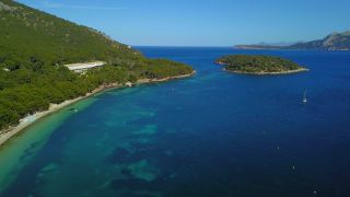 Link to Video | Cap de Formentor, landscape, tourist destination, Spain, bay, forest, Mediterranean Sea, Balearic Islands, Mediterranean Basin, nature, Mallorca, coast, mediterranean sea