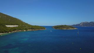 Link to Video | Cap de Formentor, landscape, tourist destination, Spain, bay, forest, Mediterranean Sea, Balearic Islands, Mediterranean Basin, nature, Mallorca, coast, mediterranean sea