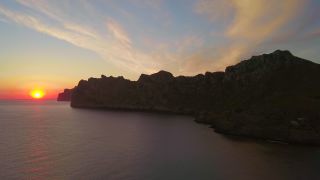 Link to Video | Cala Barques, Cap de Formentor, sea, physical location, bay, mountain range, Mediterranean Sea, Cala Sant Vicenç, Majorca, Balearic Islands, Mallorca, Mediterranean Basin, Mallorca, mediterranean sea