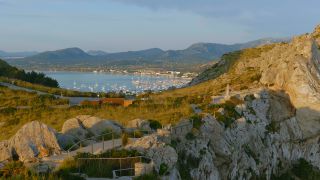 Link to Video | Spain, Port de Pollença, Serra de Tramuntana, Mediterranean Sea, Balearic Islands, Mediterranean Basin, Mallorca