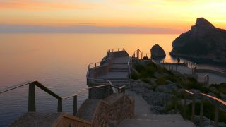 Link to Video | Cap de Formentor, landscape, time of the day, rock, sea, cape, sunrise, Serra de Tramuntana, mountain range, Mediterranean Sea, Balearic Islands, scenic viewpoint, Mediterranean Basin, morning, nature, Mallorca