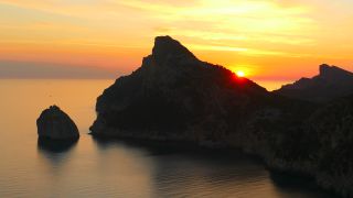 Link to Video | Cap de Formentor, landscape, time of the day, rock, sea, cape, sunrise, Serra de Tramuntana, mountain range, Mediterranean Sea, Balearic Islands, scenic viewpoint, Mediterranean Basin, morning, nature, Mallorca