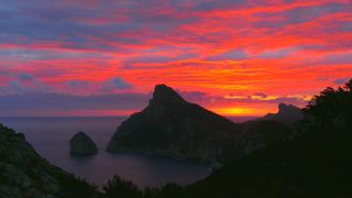 Link to Video | Cap de Formentor, landscape, time of the day, rock, sea, cape, sunrise, Serra de Tramuntana, mountain range, Mediterranean Sea, Balearic Islands, scenic viewpoint, Mediterranean Basin, morning, nature, Mallorca