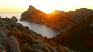 Link to Video | Cap de Formentor, landscape, time of the day, rock, sea, cape, sunrise, Serra de Tramuntana, mountain range, Mediterranean Sea, Balearic Islands, scenic viewpoint, Mediterranean Basin, morning, nature, Mallorca