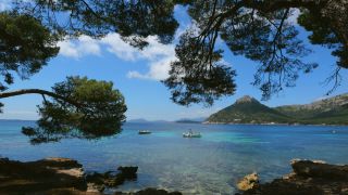 Link to Video | Cap de Formentor, blue, tourist destination, sea, water, Spain, bay, Mediterranean Sea, tourism, Balearic Islands, Mallorca, coast