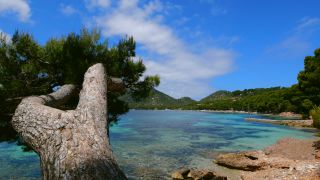 Link to Video | Cap de Formentor, blue, tourist destination, sea, water, Spain, bay, Mediterranean Sea, tourism, Balearic Islands, Mallorca, coast