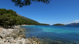 Link to Video | Cap de Formentor, blue, tourist destination, sea, water, Spain, bay, Mediterranean Sea, tourism, Balearic Islands, Mallorca, coast