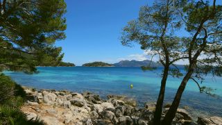 Link to Video | Cap de Formentor, blue, tourist destination, sea, water, Spain, bay, Mediterranean Sea, tourism, Balearic Islands, Mallorca, coast