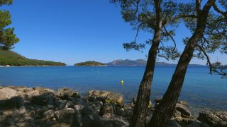 Link to Video | Cap de Formentor, blue, tourist destination, sea, water, Spain, bay, Mediterranean Sea, tourism, Balearic Islands, Mallorca, coast