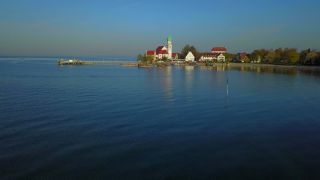 Link to Video | lake, Pfarrkirche, Christian Church, Lake Constance, Southern Germany, Wasserburg am Bodensee, Bavaria